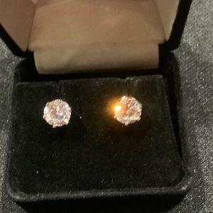 14K & 10K Yellow Gold Cubic Zirconia Earrings